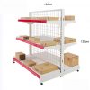 Kệ Siêu Thị Đôi Lưng Lưới 120cm x 120cm