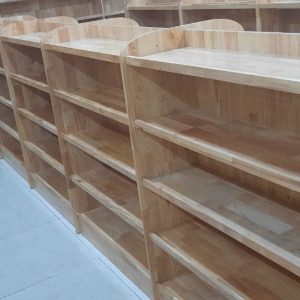 Kệ gỗ cho nhà sách, Thi công lắp đặt giá kệ gỗ nhà sách